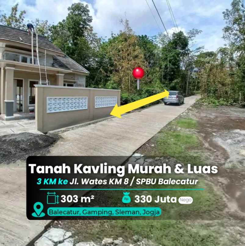 dijual tanah balecatur