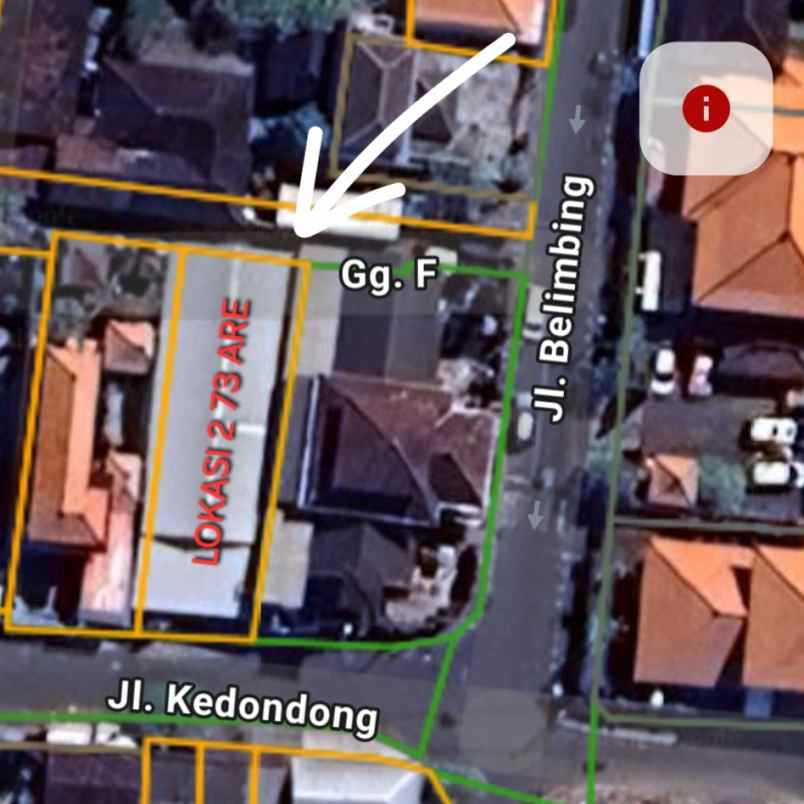 dijual tanah dangin puri kaja