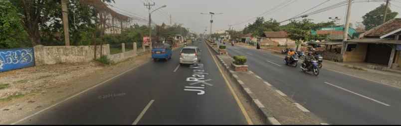 dijual tanah di jl raya klari karawang timur