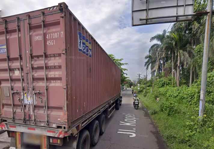dijual tanah di jl raya klari karawang timur