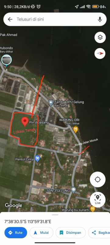 dijual tanah di situbondo