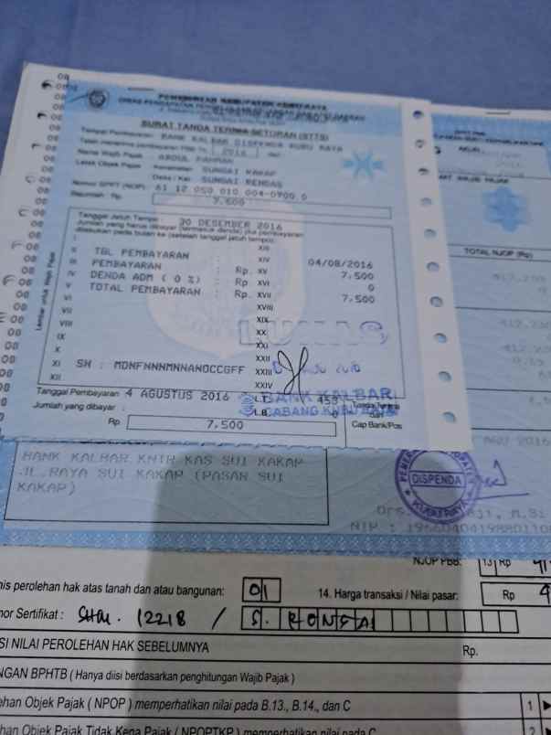 dijual tanah dijual tanah 2 kavling di
