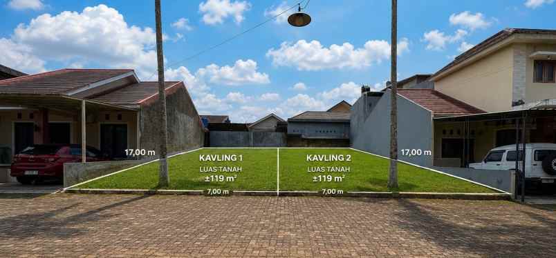 dijual tanah jalan karang tengah