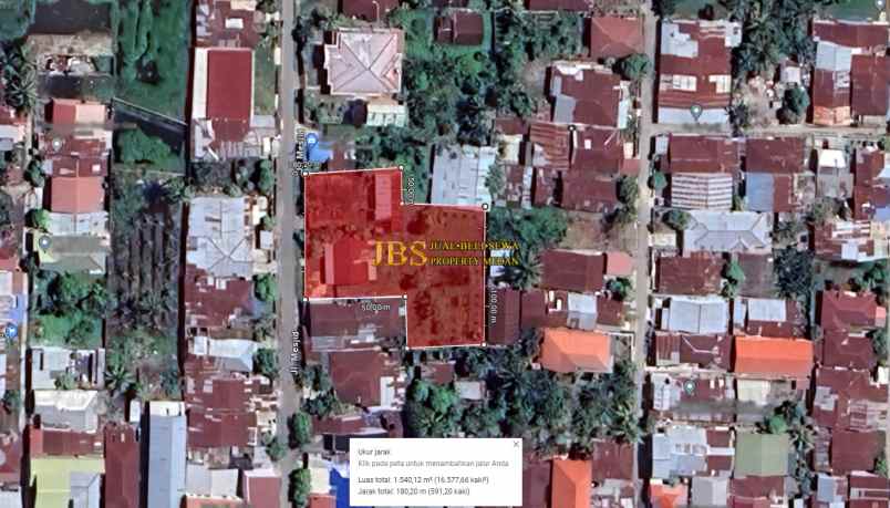 dijual tanah jalan pematang johar mesjid