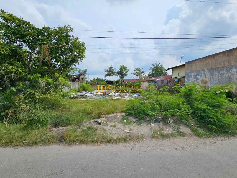 dijual tanah jalan pematang johar mesjid