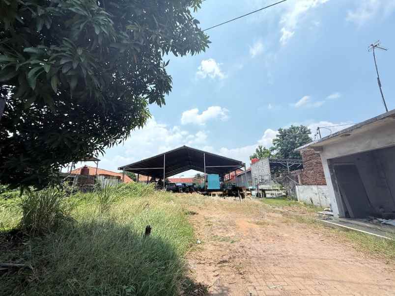 dijual tanah jalan raya klari karawang