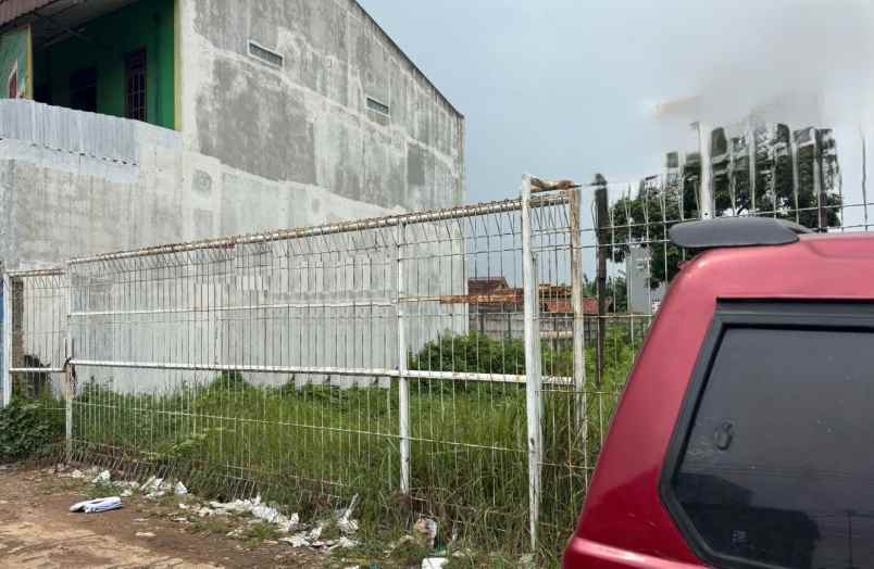 dijual tanah jalan raya kosambi klari