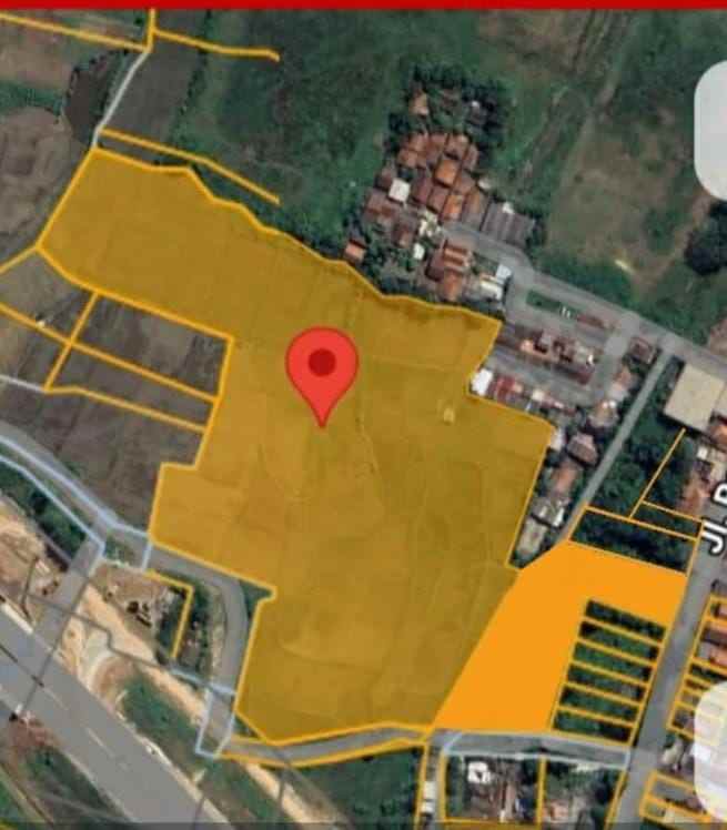 dijual tanah jalan raya serang cibarusah