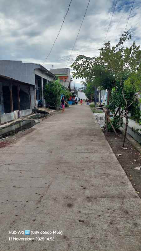dijual tanah jalan salembaran kosambi