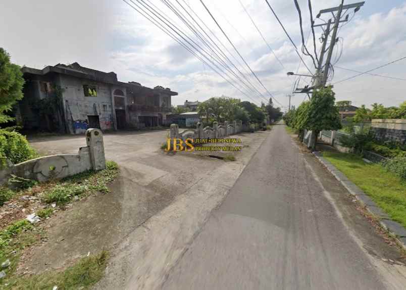 dijual tanah jalan sei berantas medan