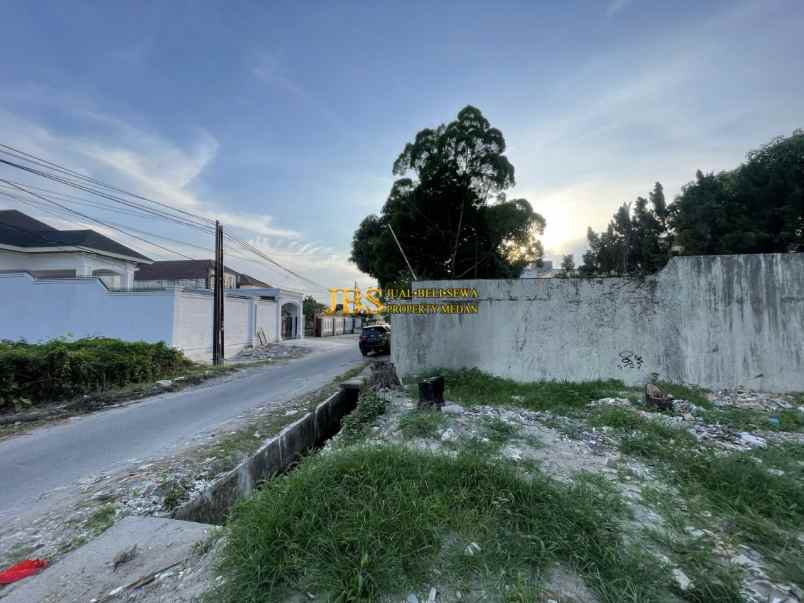 dijual tanah jalan sei brantas dekat jl