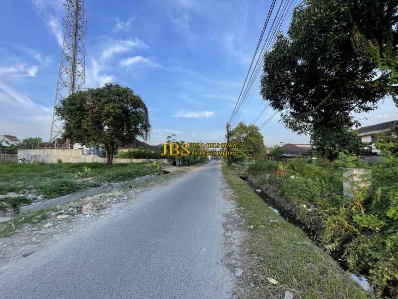 dijual tanah jalan sei brantas dekat jl