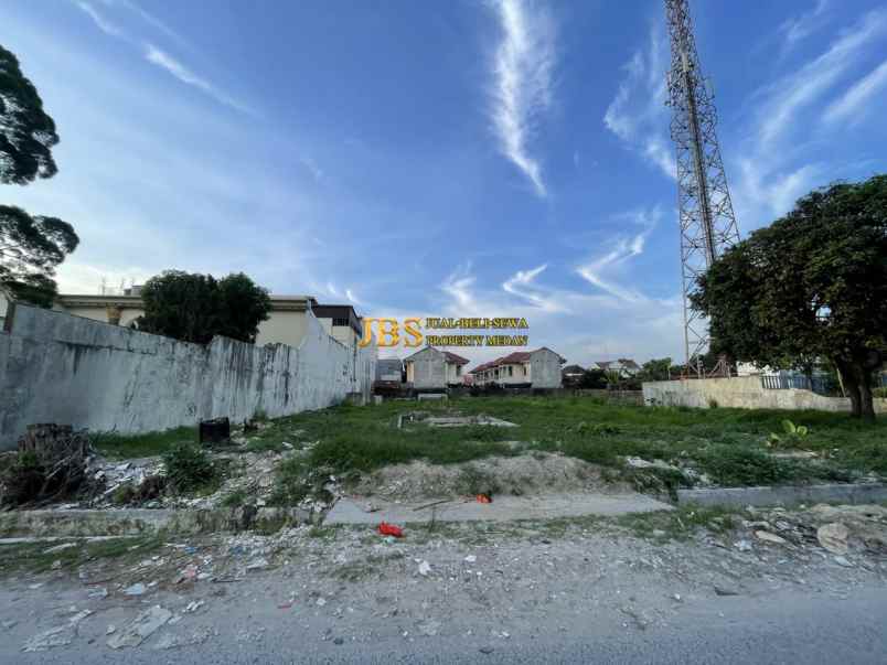 dijual tanah jalan sei brantas dekat jl