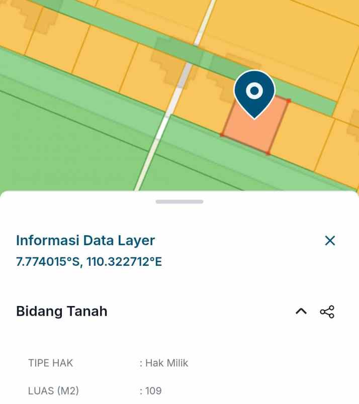 dijual tanah jl godean km 6