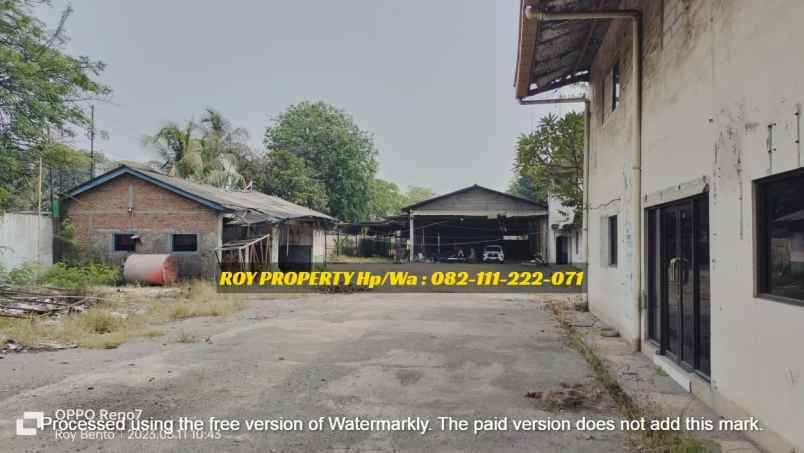 dijual tanah jl raya cakung cilincing