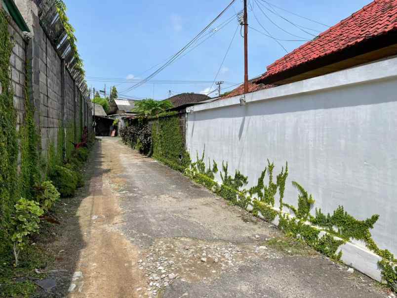 Dijual Tanah Bonus Bnagunan Rumah Sytle Bali Lokasi Sanur Bali
