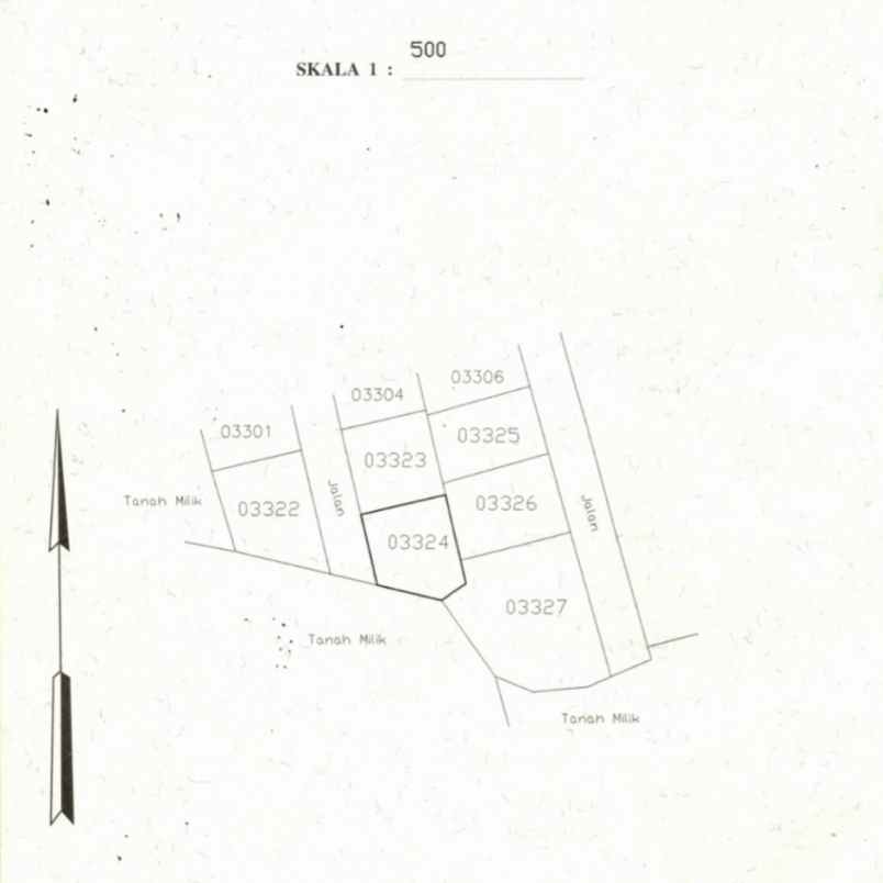 dijual tanah jln siulan