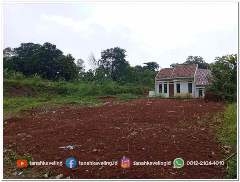 dijual tanah kavling depok shm 120m2 daerah sawangan