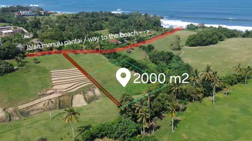 dijual tanah kawasan wisata balian