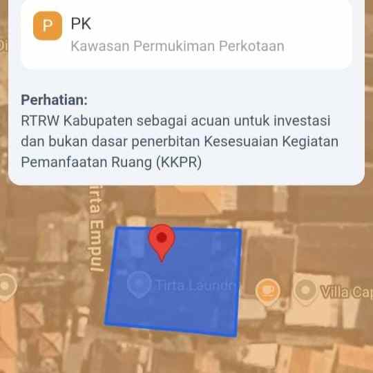 dijual tanah kerobokan