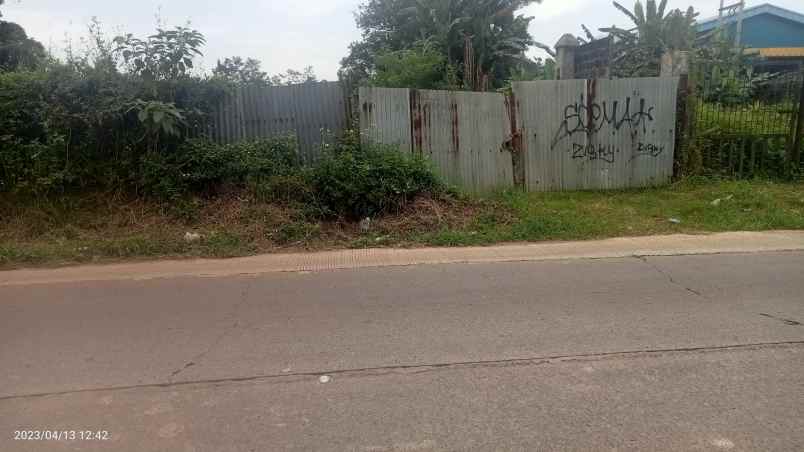 dijual tanah komersil setu bekasi