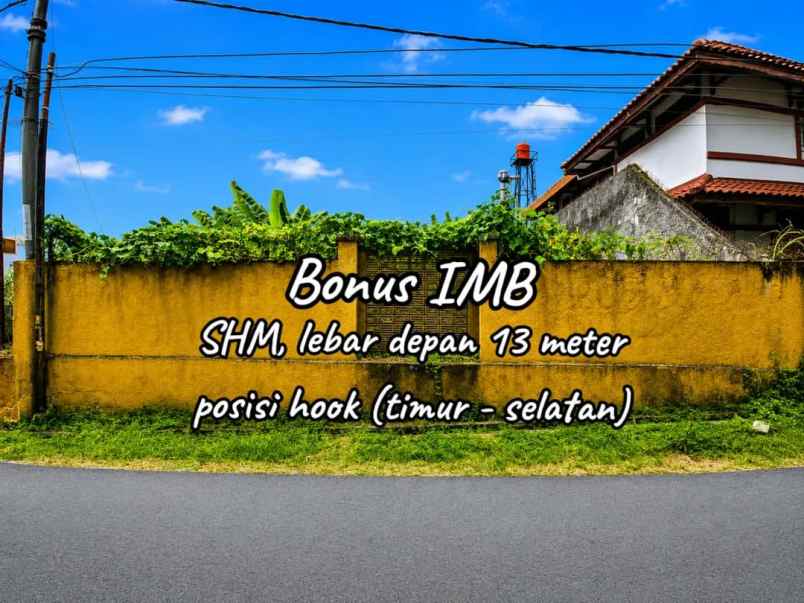 dijual tanah komplek cigadung selatan