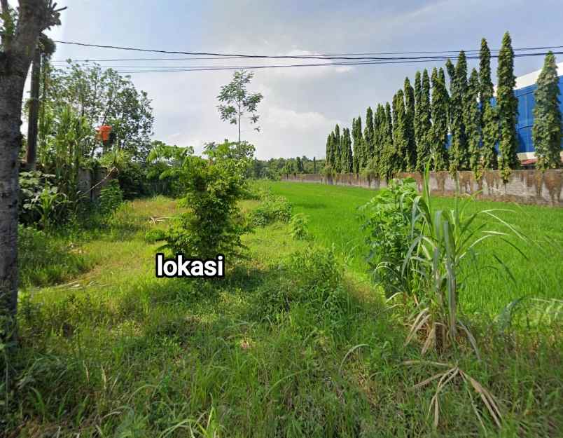dijual tanah pekarangan zona industri kalasan sleman