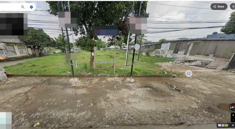 dijual tanah pinggir jalan strategis kawasan depok