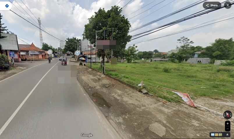 dijual tanah pinggir jalan strategis kawasan depok