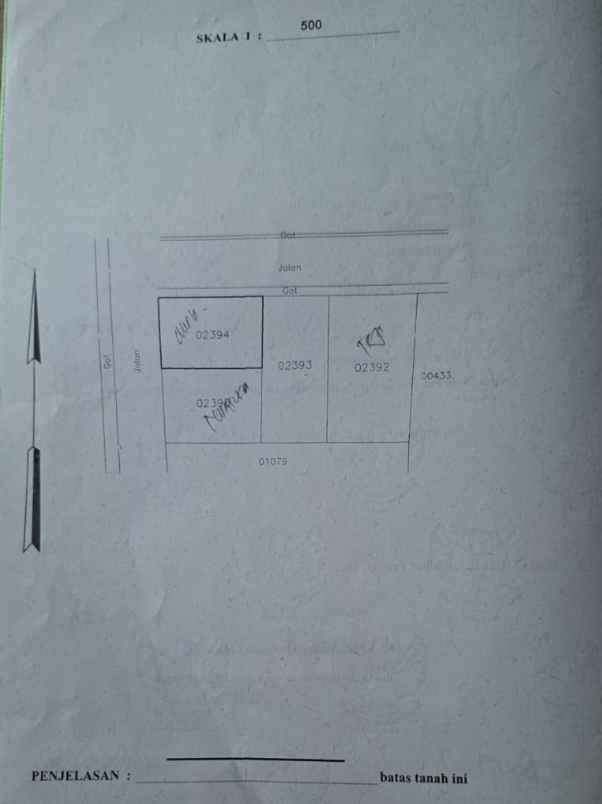 dijual tanah renon