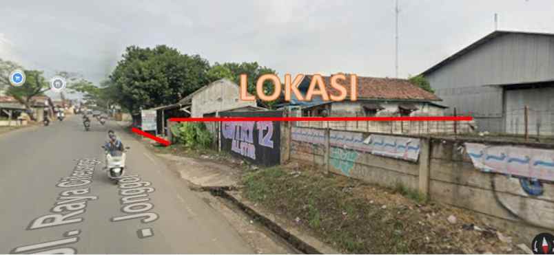 dijual tanah rumah toko jl poros jonggol cileungsi