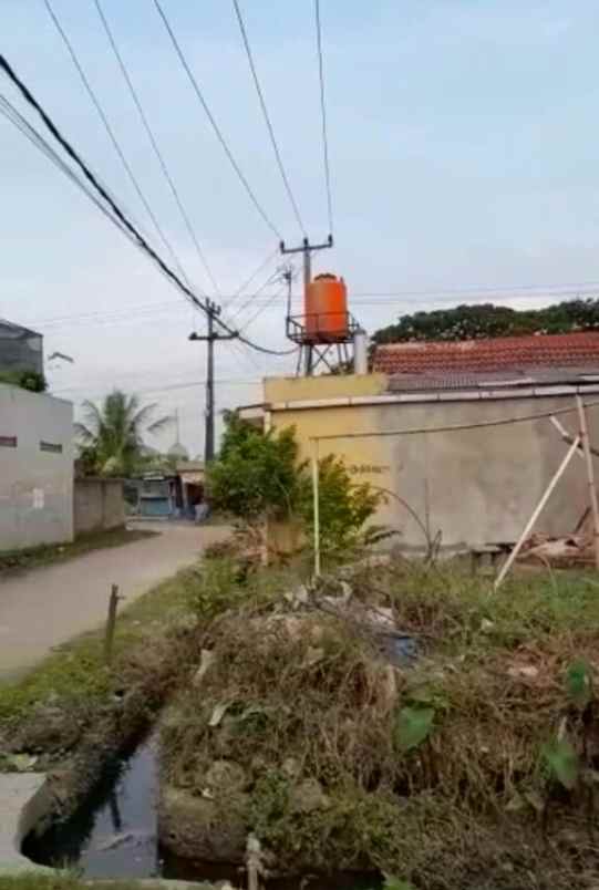 dijual tanah rumah ud hook di dekat tol cikarang barat