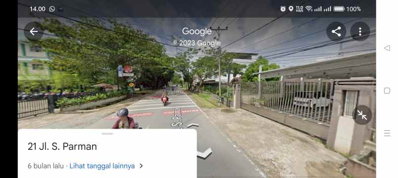 dijual tanah s parman