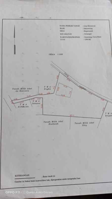 dijual tanah sukawening hegarmanah