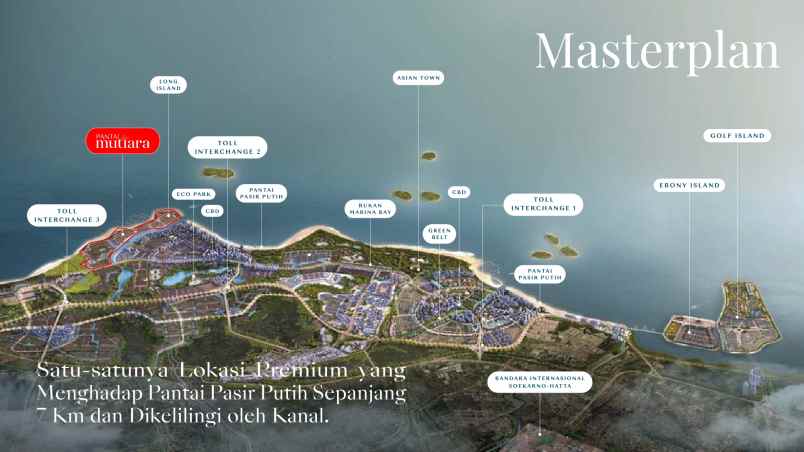 dijual tanah tj burung kec teluknaga