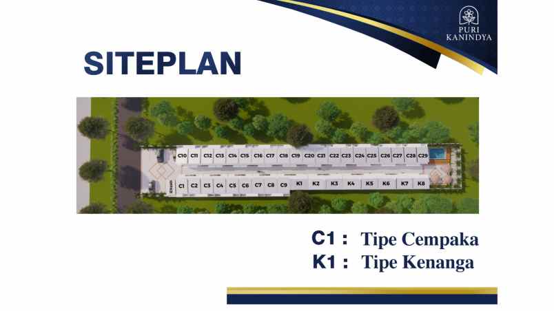 dijual villa puri kanindya