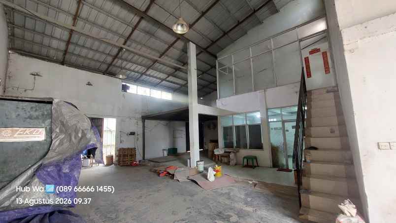 disewakan ruko gudang kantor belimbing kosambi kab