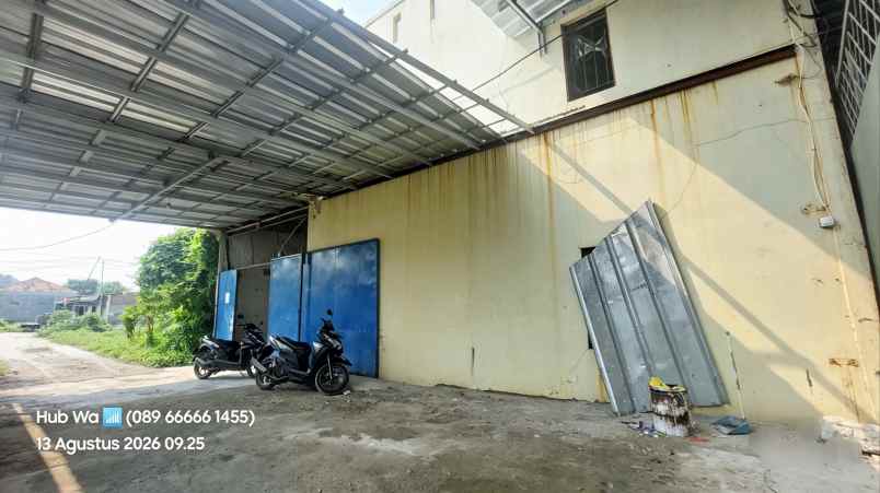 disewakan ruko gudang kantor belimbing kosambi kab