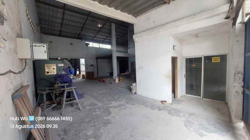 disewakan ruko gudang kantor belimbing kosambi kab