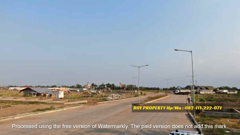 disewakan tanah jl marunda makmur