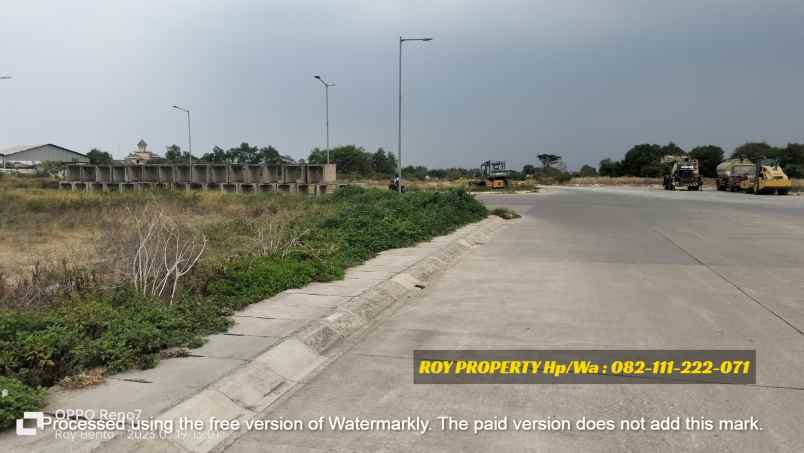 disewakan tanah jl marunda makmur