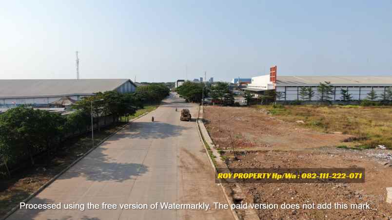 disewakan tanah jl marunda makmur