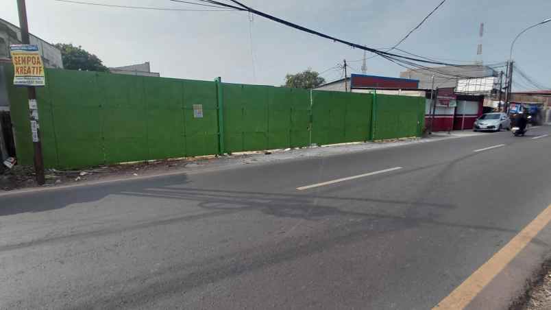 disewakan tanah jl perjuangan bekasi utara