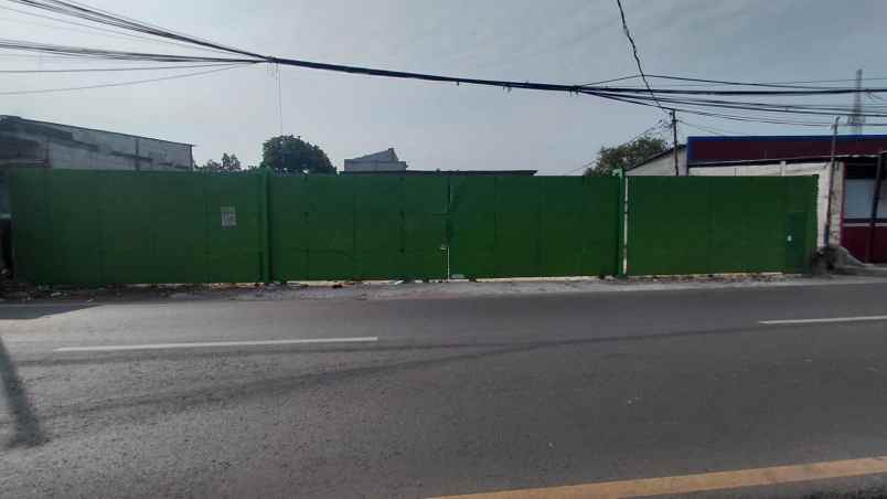 disewakan tanah jl perjuangan bekasi utara