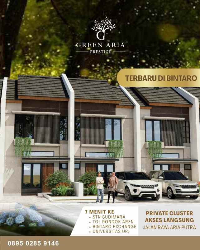 for sale rumah minimalis moderen ciputat