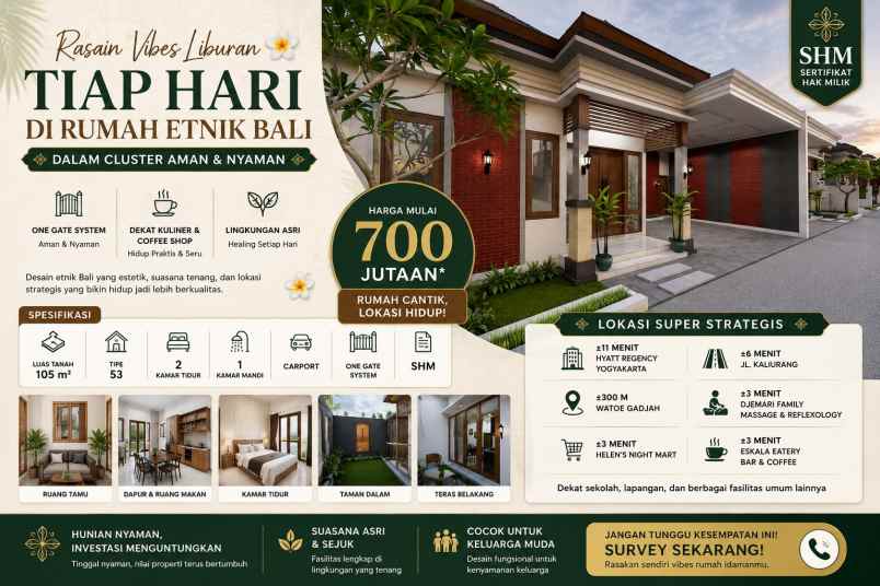 healing setiap hari pulang ke rumah bernuansa bali