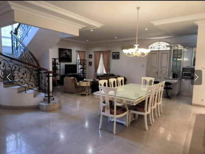 hidup baru jaksel rumah siap huni semi furnished