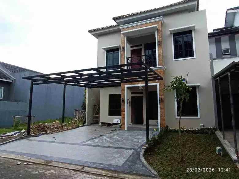 hot rent rumah super nyaman bsd city siap tempati