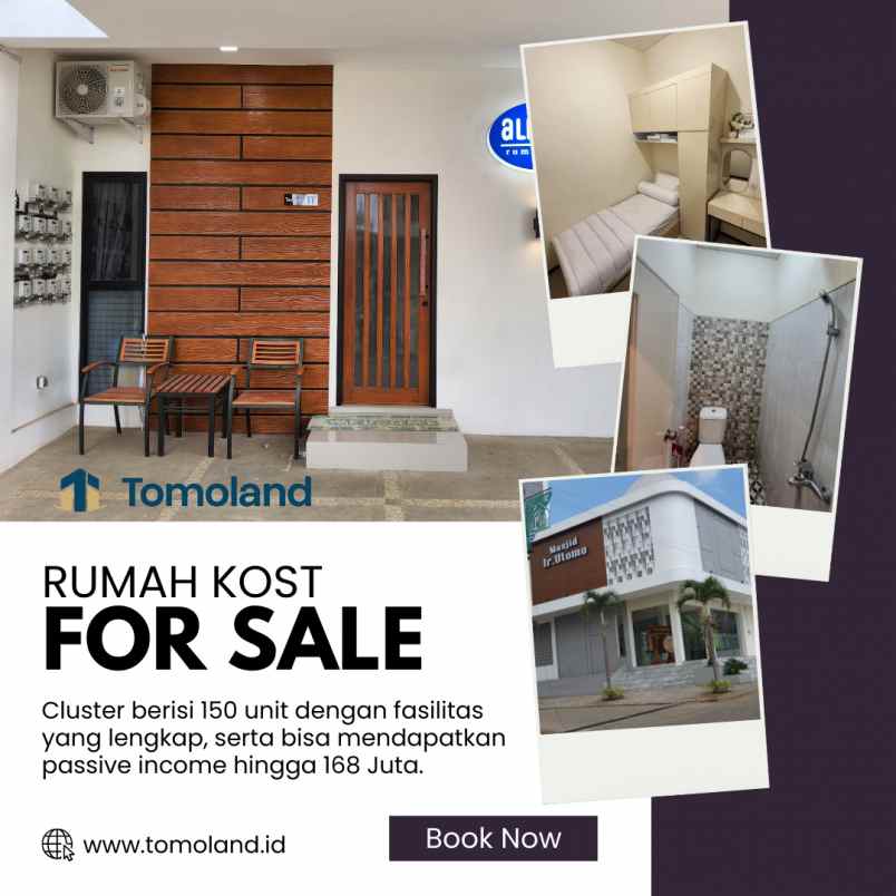 hub jual rumah kost malang sisa satu unit saja