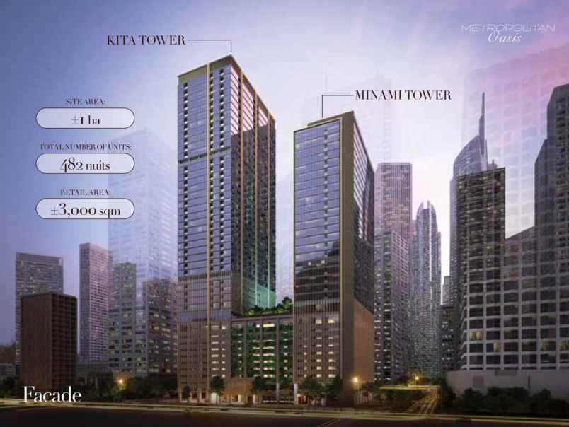 jual branz mega kuningan 1br 2br dan 3br